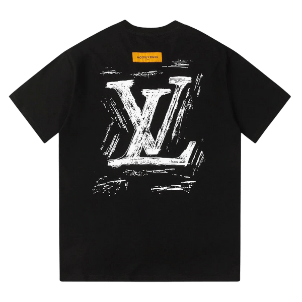 Louis Vuitton „White Sketch“ Backprint Tee